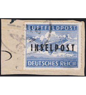 Deutsches Reich Inselpost Nr. 8 B Insel Rhodos gestempelt