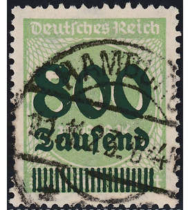 Deutsches Reich Nr. 307 gestempelt mehrfach geprft