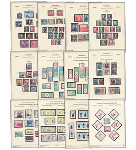DDR 1949-1990 postfrisch ** mit Zusammendrucken