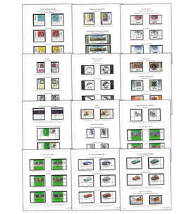 BRD Bund 2000-2019 postfrisch ** Doppelsammlung