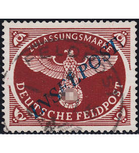 Deutsches Reich Nr. 10 Ab II Feldpost gestemp.