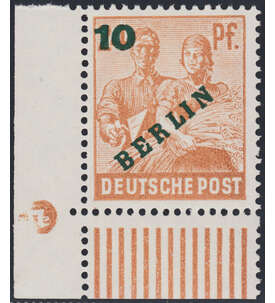 Berlin Druckerzeichen Nr. 65 DZ postfrisch **