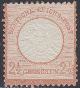 Deutsches Reich Nr. 21 Brustschild mit Farbfotobefund