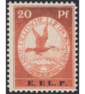 Deutsches Reich Nr. VI postfrisch ** Flugpostmarken E.EL.P