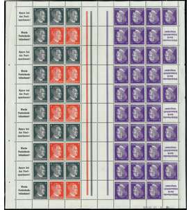 Dt. Reich - MHB Hitler 1941 Nr. 70 mit HAN 1.3 postfrisch **