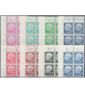 BRD Bund es Nr. 179-260 y postfrisch ** 4er-Blocks