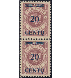 Memel  Spezial  Nr. 171 S 1 postfrisch