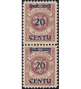 Memel  Spezial  Nr. 171 S 8 postfrisch