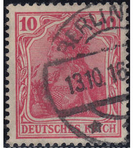 Deutsches Reich Nr. 86 II d gestempelt und geprüft