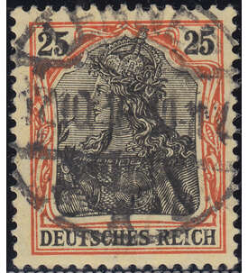 Deutsches Reich Nr. 88 II a gestempelt und geprüft