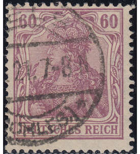 Deutsches Reich Nr. 92 II c gestempelt und geprft