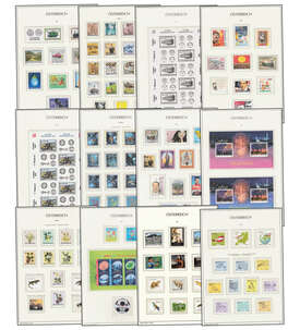 sterreich 2001-2020 postfrische Komplettsammlung