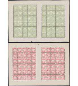 Bayern Nr. 32-33 Original - Bogen postfrisch **