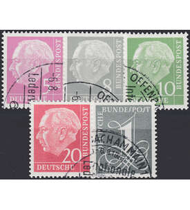 BRD Bund Nr. 179Y-185Y + 285Y gestemp.