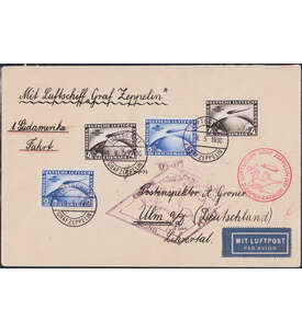 Deutsches Reich - Zeppelinbrief Nr. 438-439