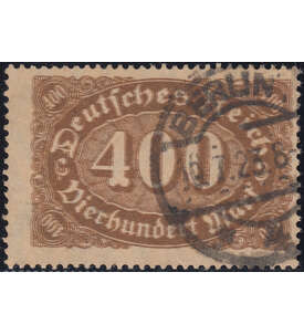 Deutsches Reich Nr. 222 DD gestempelt