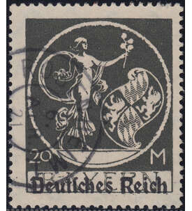 Deutsches Reich Nr. 138 II gestempelt