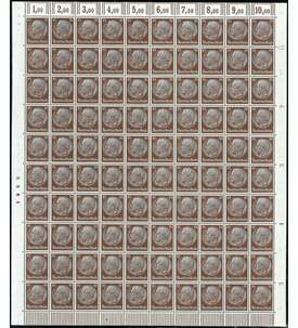 Deutsches Reich - Originalbogen Nr. 518 Y postfrisch **