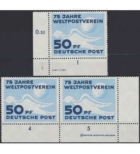 DDR Nr. 242 postfrisch mit Druckzeichen + Druckvermerk