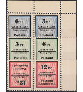 Dt. Lokalausgabe Rnderoth Nr. I-III postfrisch **