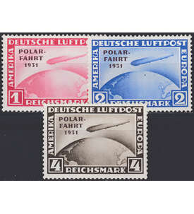 Deutsches Reich Nr. 456-458 ungestempelt geprft und signiert