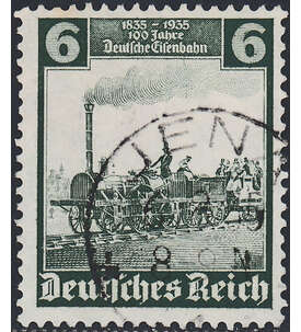 Deutsches Reich Nr. 580 II rundgestempelt typgeprft und signiert