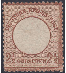 Deutsches Reich Nr. 21 b ungestempelt, geprft und signiert