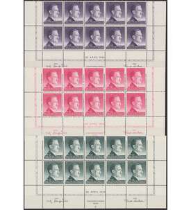 Generalgouverment Nr.101-103 10er-Blocks postfrisch