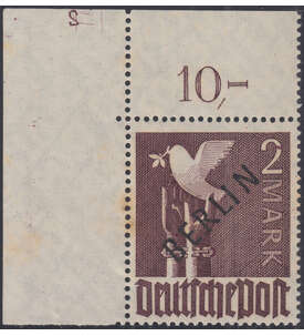 Berlin Nr. 18 postfrisch m. Pl.-Nr. 2