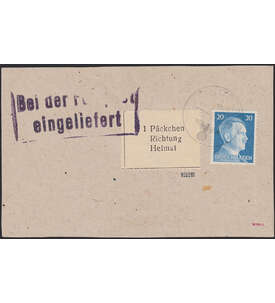 Deutsches Reich Nr. 15 Feldpost-Abstempelung