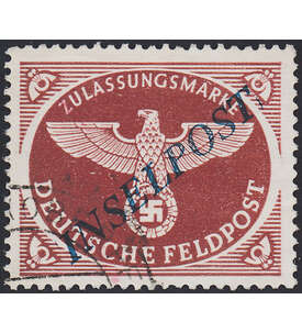 Dt. Reich - Feldpostrarit�t Agramer Aufdruck Nr. 10 B II gestempelt, gepr�ft, signiert