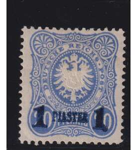 Deutsche Auslandspost Trkei Nr. 3 b D ungestempelt 1 Pia auf 20 Pfennig