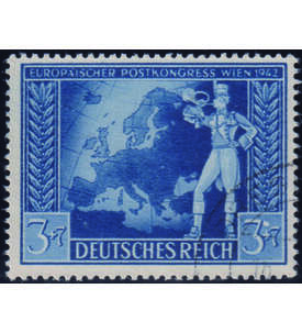 Deutsches Reich Plattenfehler Nr. 820 IV gestempelt