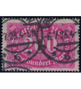 Deutsches Reich Plattenfehler Nr. 248 a I gestempelt und typgeprft, signiert Infla