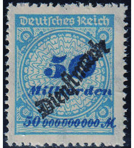 Dt. Reich - Korrekturtyp Nr. D 88 KT postfrisch, geprft und signiert