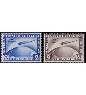Dt. Reich Sdamerika-Flug Nr. 438-439 postfrisch geprft und signier