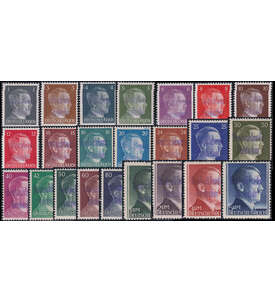 Dt. Lokalausgabe Mei�en 1 Pfennig - 5 Mark postfrisch, gepr�ft und signiert