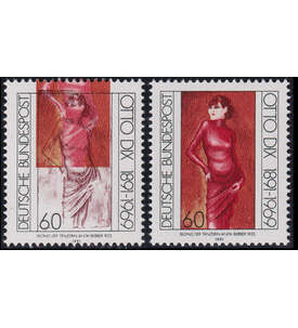 BRD Druckverschiebung Nr. 1572 postfrisch Otto Dix