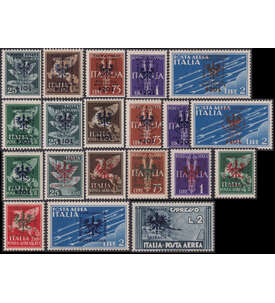Dt. Besetzung Laibach Nr. 21-28, 33-38 und 39-44 postfrisch