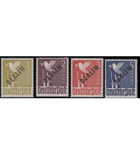 Berlin Schwarzaufdruck Nr. 17-20 postfrisch geprft und signiert Schlegel