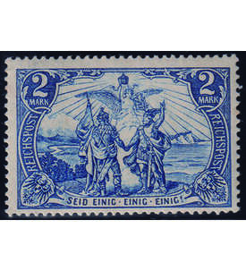 Deutsches Reich - 2 Mark Nr. 64 I postfrisch mit Farbfotoattest