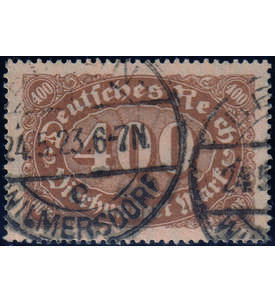 Deutsches Reich - Inflafarbe Nr. 222 d gestempelt, geprft und typsigniert