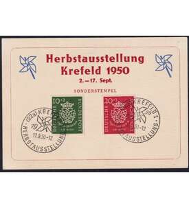 BRD Nr. 121-122 auf Schmuck - Beleg Bachsiegel