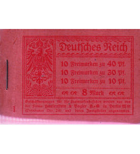 Dt. Reich Markenheftchen Nr. 14.1 A postfrisch  Germania 1921 
