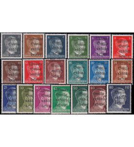 Lokalausgabe Ukraine 19 postfrische Hitler-Werte Aufdruck Ukraine Emila ...