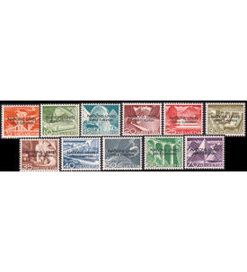Schweizer Amt ONU/UNO Nr. 1-11 I postfrisch CUROPEEN statt EUROPEEN