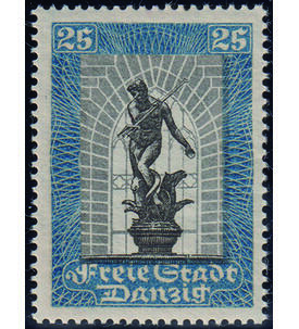 Danzig - Farbe Nr. 219 b postfrisch mit Farbfotobefund echt und einwandfrei