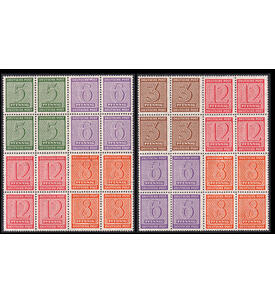 SBZ Ziffern-Zusammendrucke Nr. HZ 10-11 postfrisch