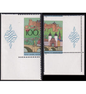 BRD - Verzhnung Nr. 1868 postfrisch 800 Jahre Heidelberg