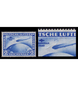 Deutsches Reich Zeppelin Nr. 438 Y I postfrisch geprft Mond ber Luftschiff